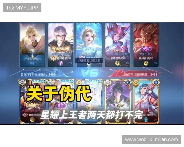 《王者荣耀》“星耀对抗”赛：荣耀之巅的终极对决！